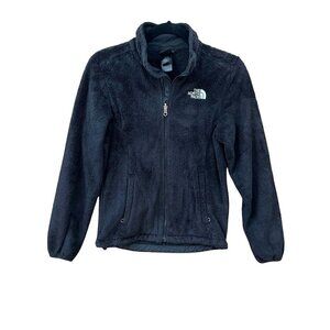The North Face Osito Fleece Jacket Women’s XS Black Hand Pockets Full Zip Front